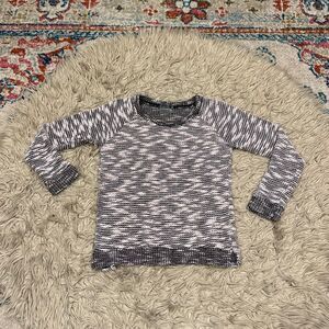 Monrow woven sweater size small